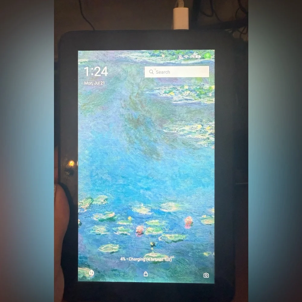 Amazon Fire Tablet 7” display